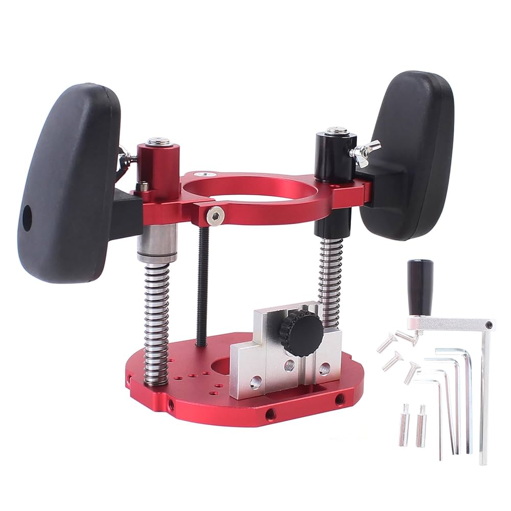 Amazon | FTtool 大工用 ベース リフトベース アルミ製 プランジ